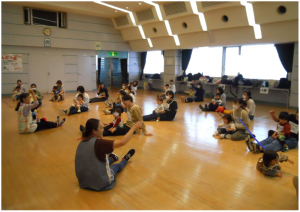 1歳児親子学級の様子